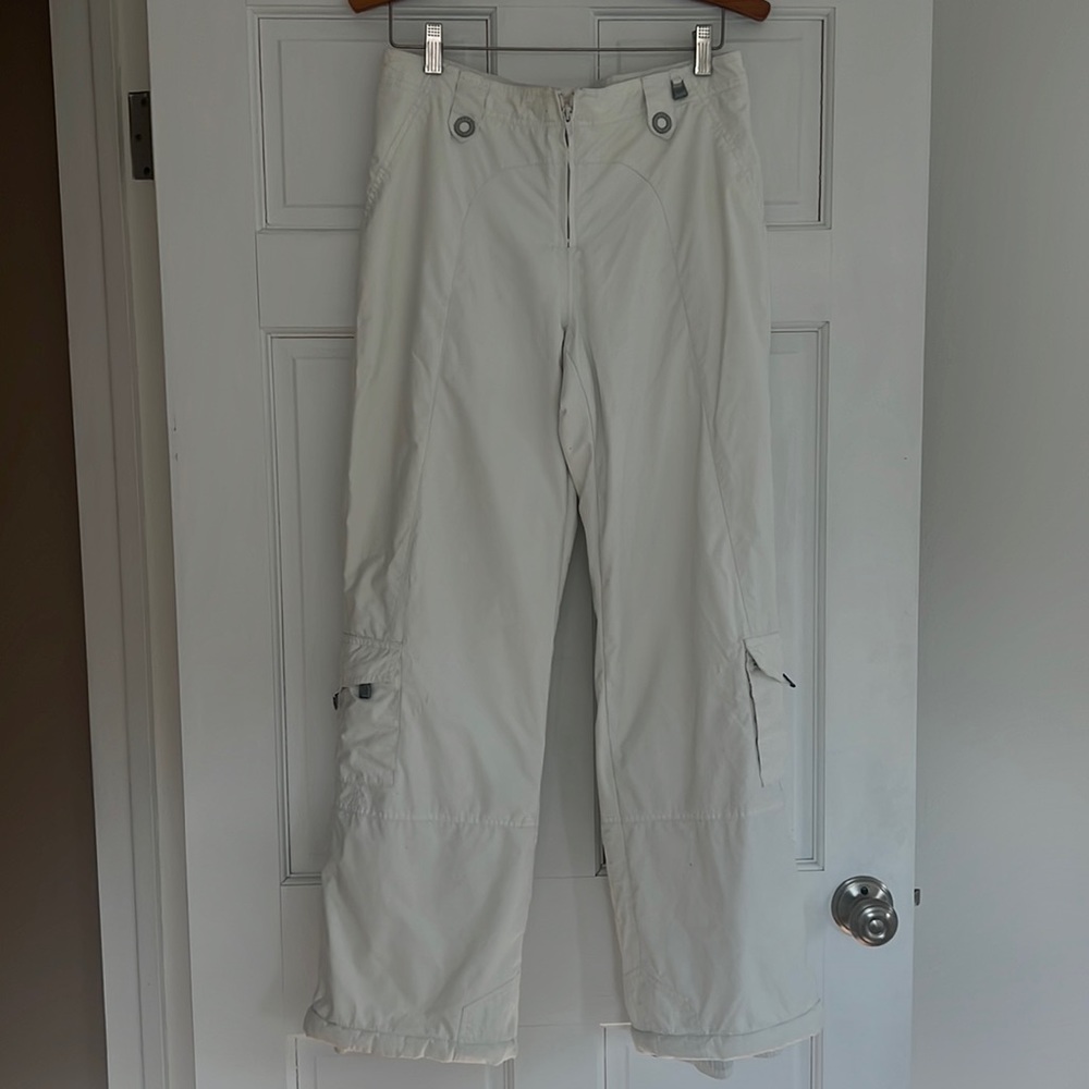Nils white ski pants